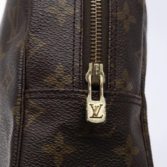 LOUIS VUITTON Monogram Trousse Toilette 28 Clutch Bag M47522 LV Auth 135133 - Picture 12 of 16
